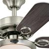 Westinghouse Cassidy 36" Indoor 5-Blade Nickel Ceiling Fan, Dimmable LED Light 7230300